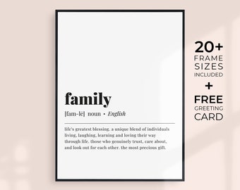 Mom Definition Print Art Mother's Day Gift Dictionary Meaning of