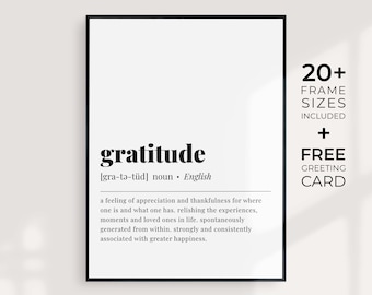 Dankbarkeit Druck Inspirierende Wand Kunst Dankbarkeit Definition Druck Dankbarkeit Zitat Druck Dankbarkeit Wand Dekor Danke Geschenk Wörterbuch Kunst