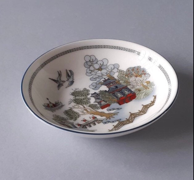 Wedgwood Round Pin Dish Chinese Legend Collection - Etsy