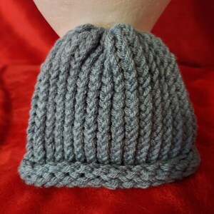 ON SALE-Hand Knit Baby Hat