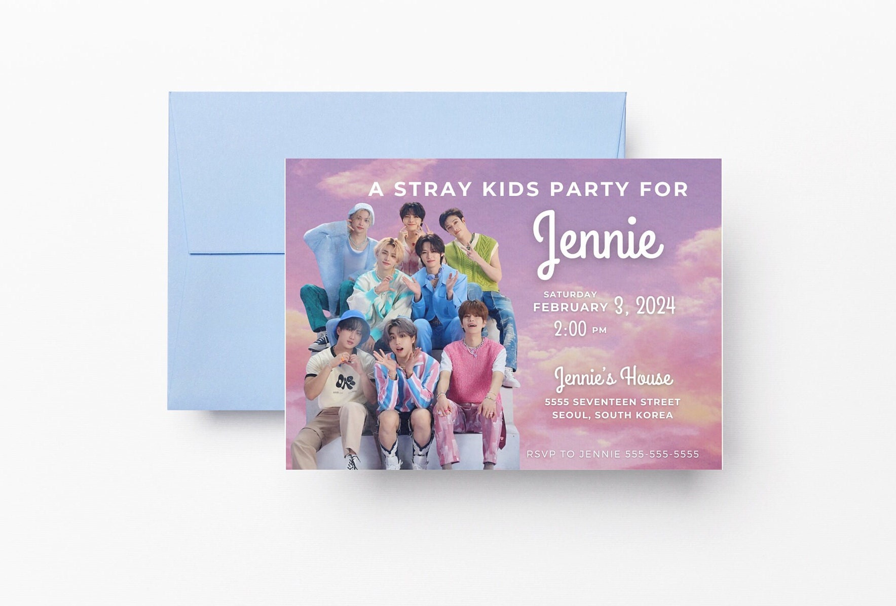 stray-kids-custom-cute-birthday-invitation-etsy-uk