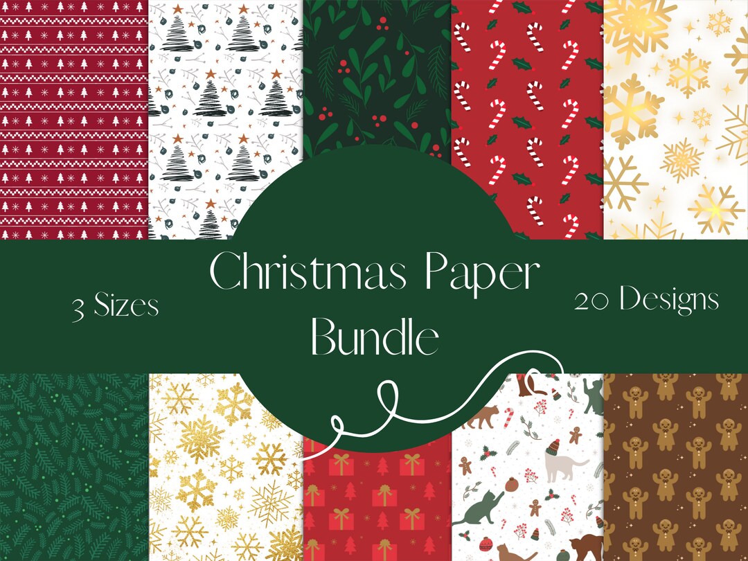 christmas-paper-bundle-christmas-patterns-christmas-scrap-book-paper-christmas-cards-printable