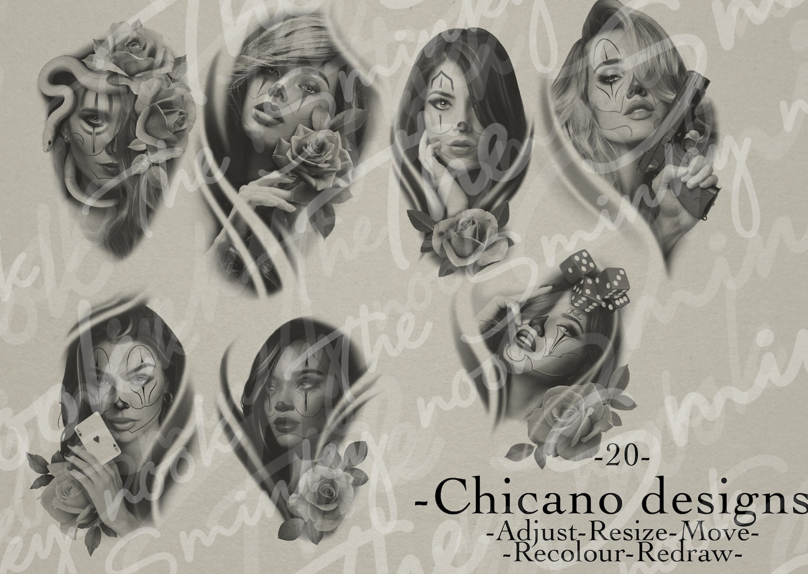 Chicano Tattoo Procreate Brushes Stamps Digital Brush Etsy Chicano Tattoo Procreate Brushes Stamps Digital Brush Etsy