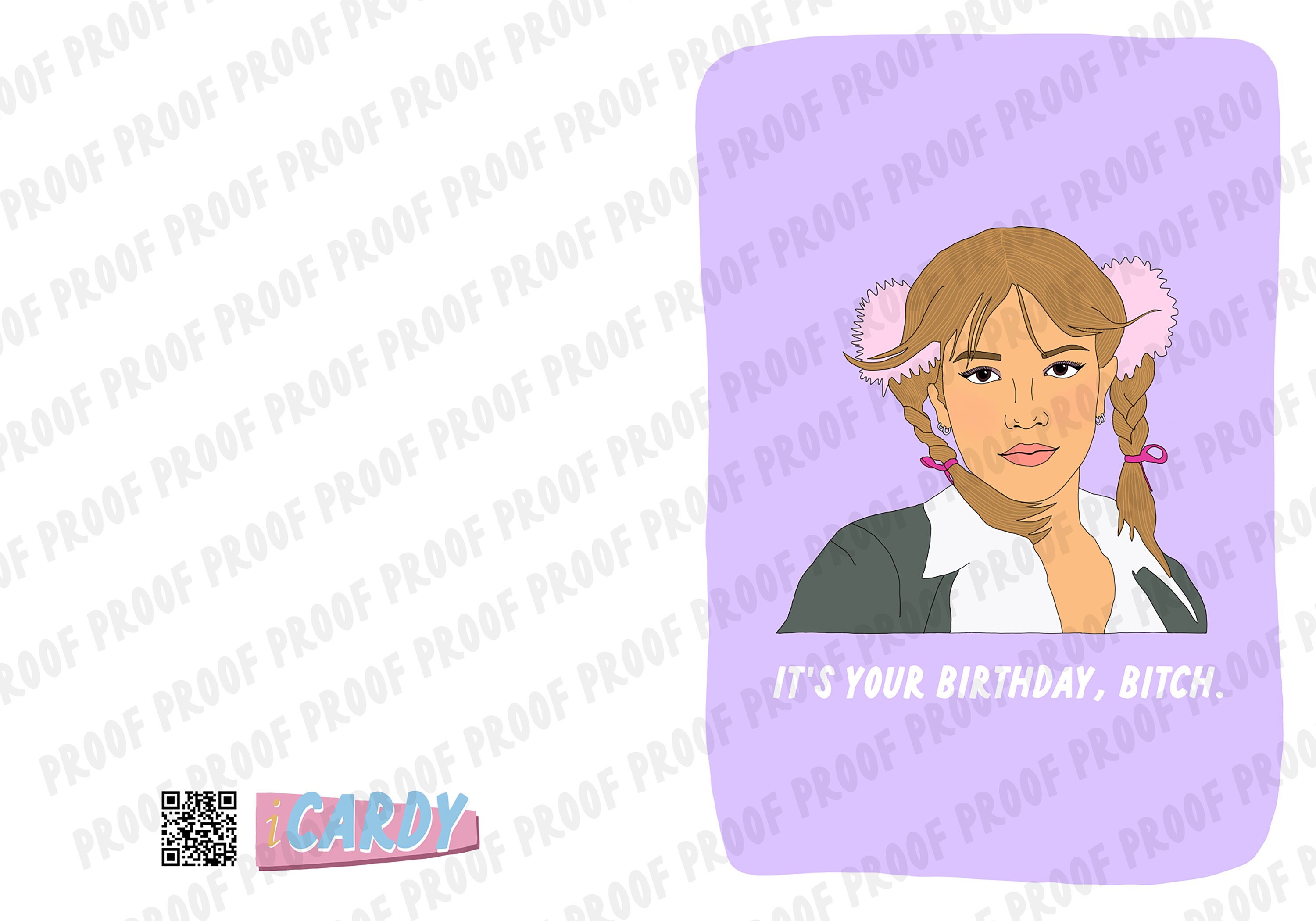 Printable Britney Spears Birthday Card It's Your - Etsy México