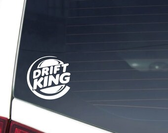 Drift King Sticker