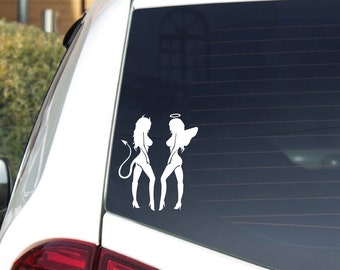 Engel- und Dämonenaufkleber