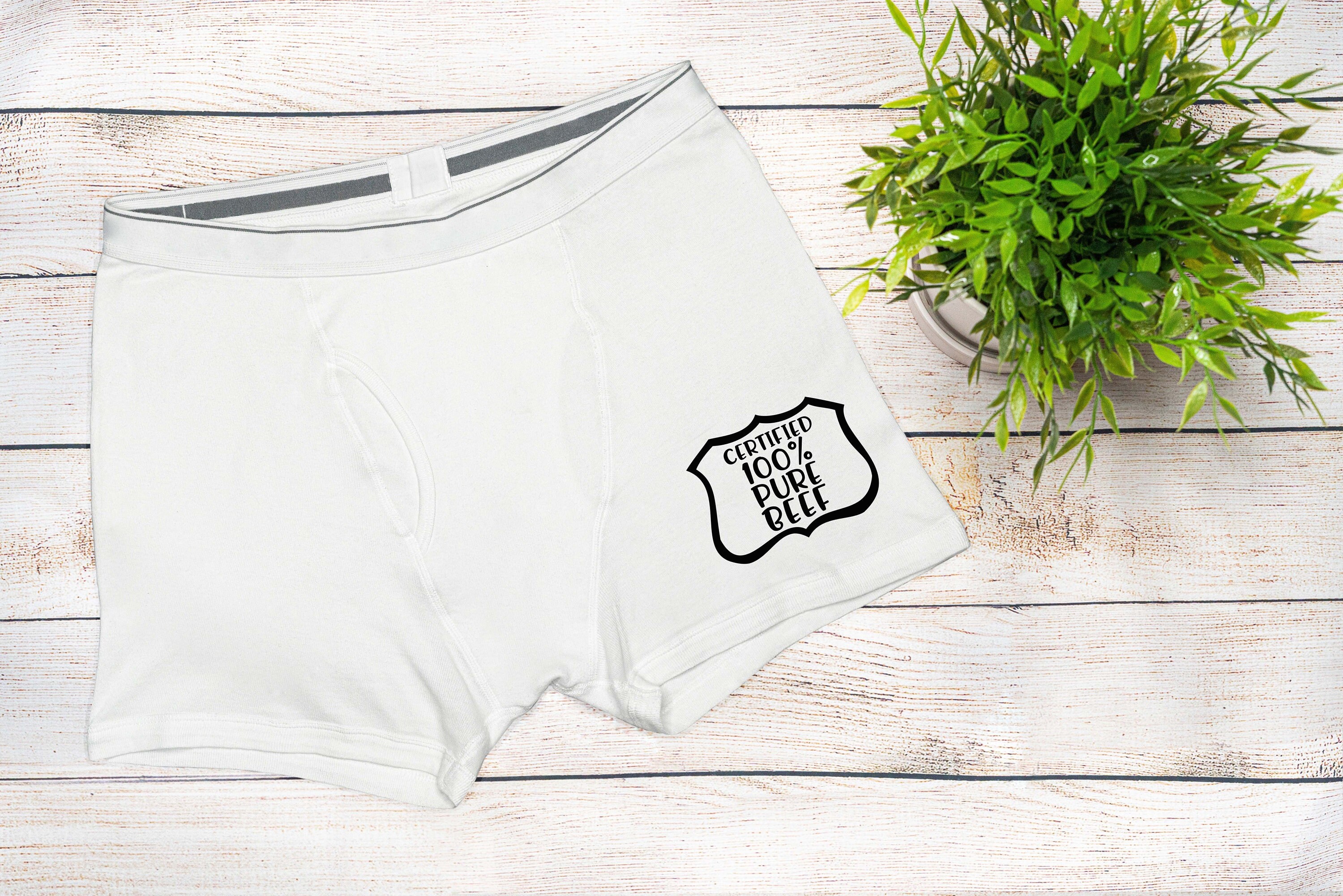 Certified 100 Pure Beef Men's Underwear Naughty Underwear Boyfriend's Underwear Etsy