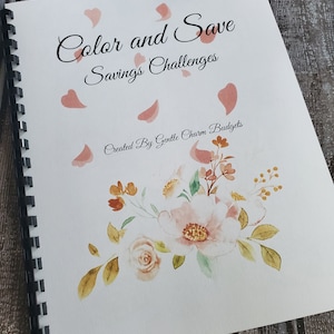 Color & Save Savings Challenge Book