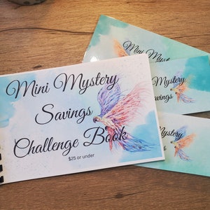 Mystery Mini Savings Challenge Book Scratch and Save