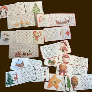 Holiday / Christmas Mini Savings Challenges Printed