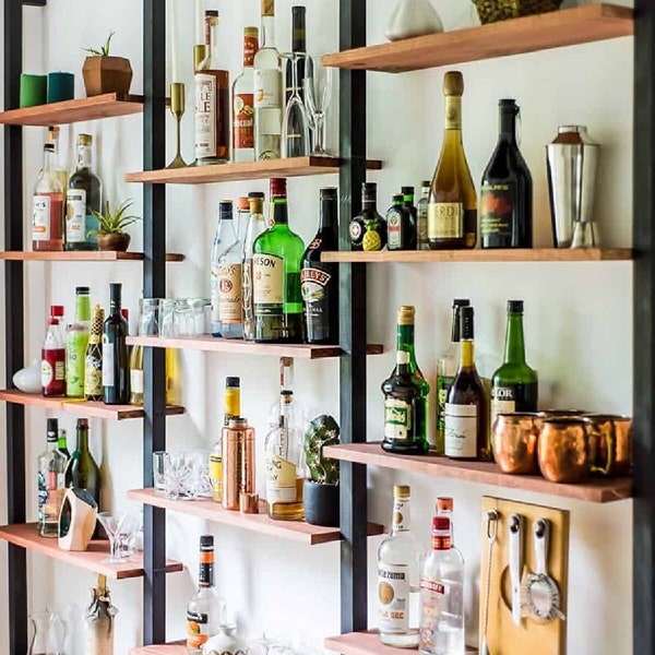 Loft Style Shelves Etsy