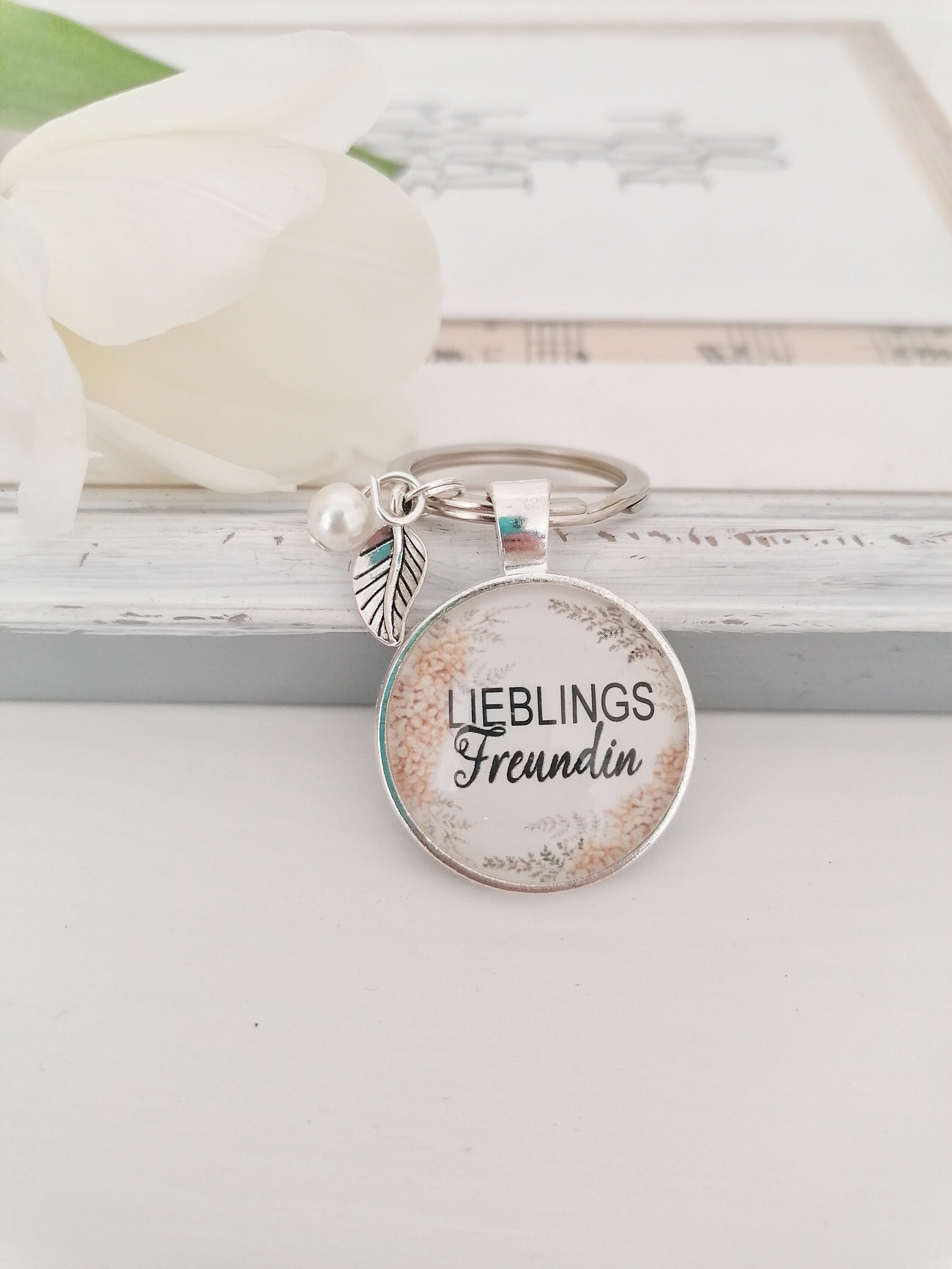 Cup Handtaschen-Anhänger Für Beste Freundin – 8,2 Cm, Mit Abnehmbarem Deckel Als Lippenstifthalter, 2er-Set