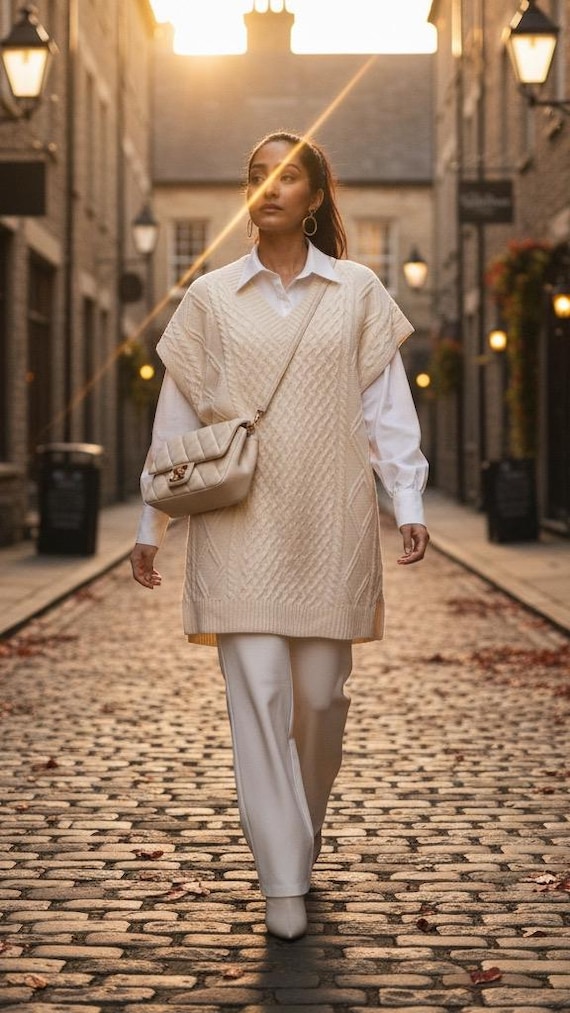 Ivory Cable Knit Sweater Dress - Etsy