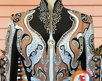 Turquoise Western Showmanship Jacket: Rodeo Queen, Horsemanship Shirt