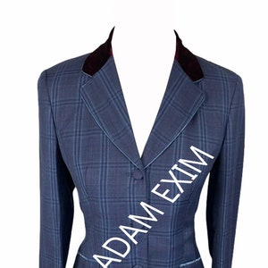 Damen All Sesson authentische Reit Jagd Mantel für Pferd Show, Springen, Jagd, Reiten, Reiter Reitjacke, Pferd Show Mantel,