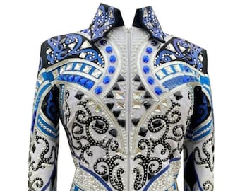 Western Custom Rodeo Queen, Showmanship, Horsemanship , Western Pleasure Show Shirt & Women Rail Jacket.