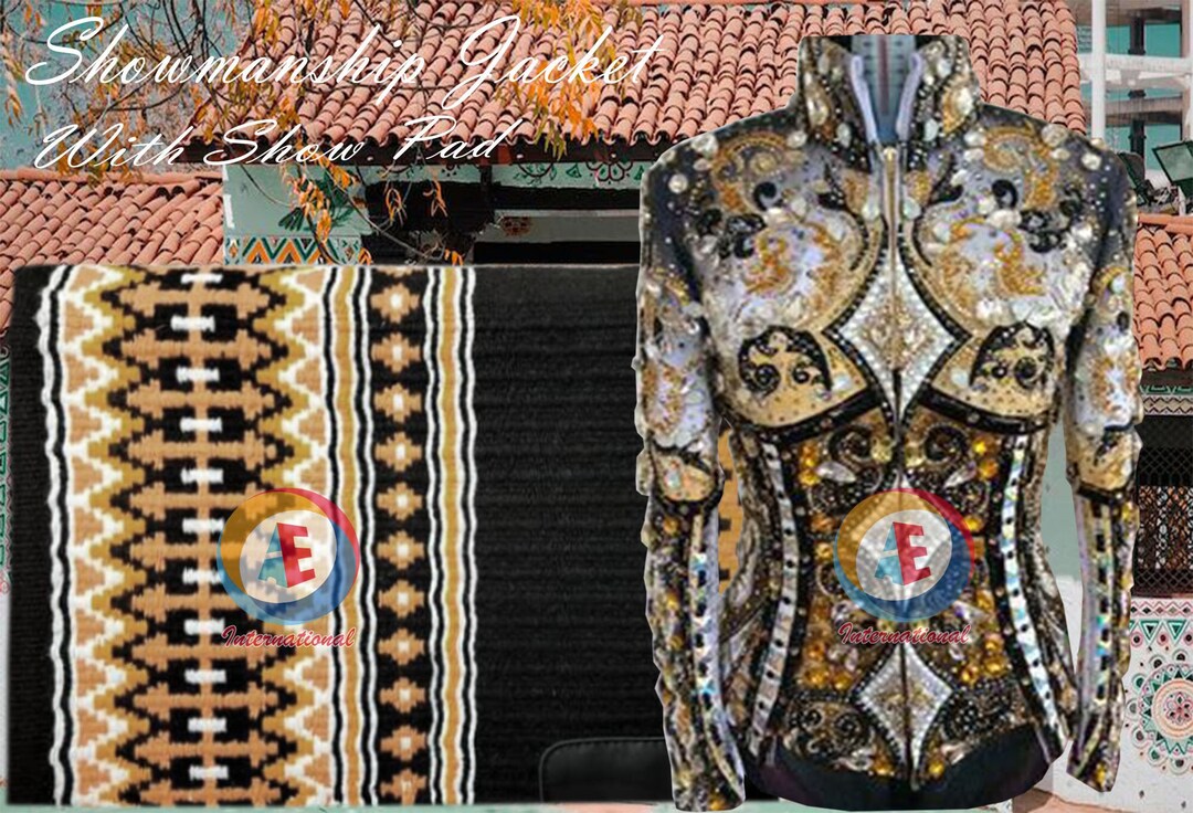 Veste Western Showmanship Horsemanship Pleasure Show et coussin