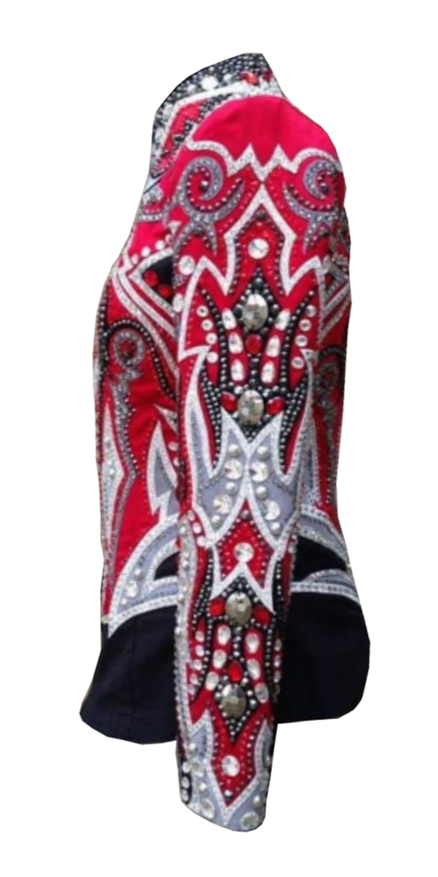 Women's Rhinestone Western Show Jacket: Custom Rodeo Queen Horsemanship ...