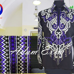 Western Showmanship Jacket With Matching Pad For Women, Western Pleasure Show Jacket, Showmanship Jacket, Show Jacket With Matching Pads