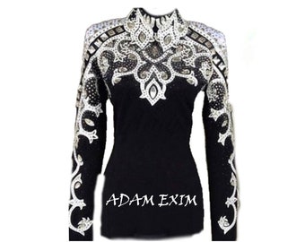 Custom Rhinestone Western Show Jacket: Rodeo Queen Horsemanship
