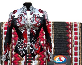 Western Custom Rodeo Queen Showmanship Horsemanship Jacket - Etsy