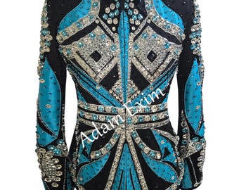 Elegant damjacka i westernstil: Crystal Horse Show Apparel
