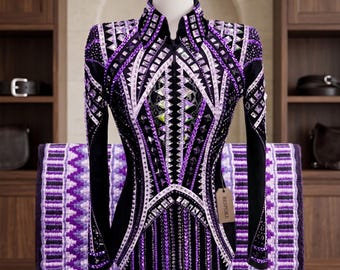 Western Showmanship Jacke: Individuelles Rodeo Queen Horsemanship Shirt