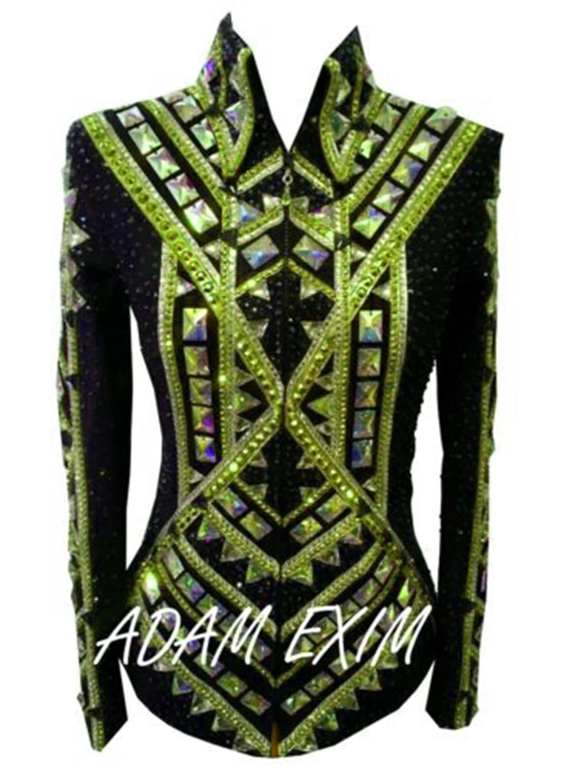 Women Western Show Jacket, Custom Rodeo Queen Showmanship Horsemanship ...