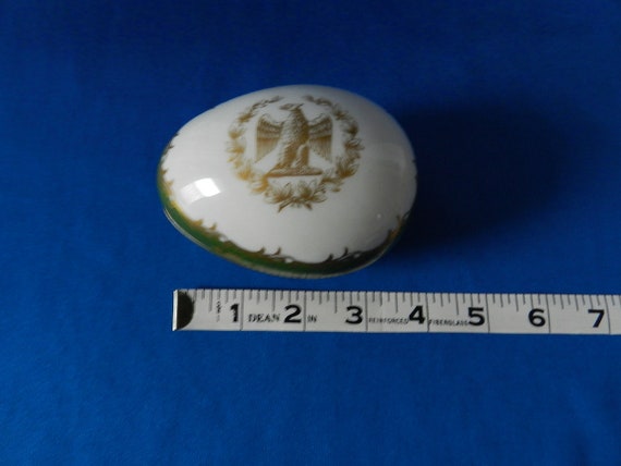 Limoges France Fontanille & Marraud Egg Trinket J… - image 5