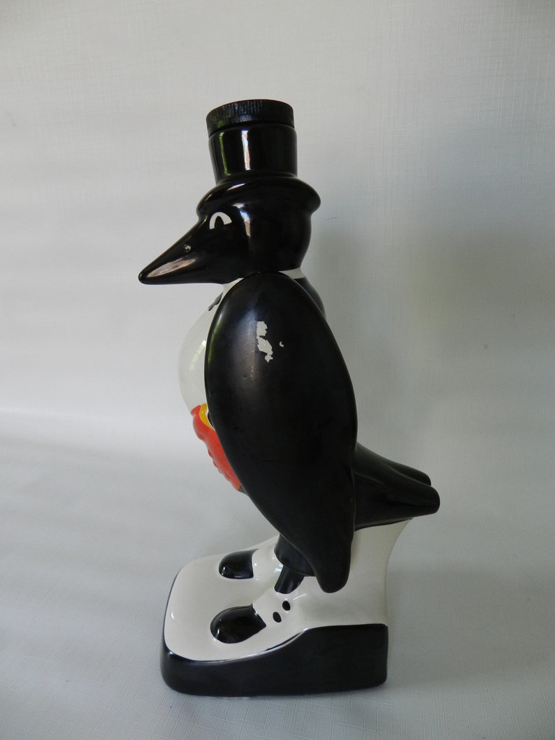 Vintage Old Crow Decanter Ceramic Kentucky Straight Bourbon Etsy