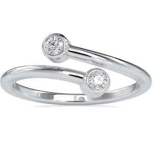 Moissanite Band Ring, 925 Sterling Silver Ring, Wedding Band Ring, Engagement Band Ring, Anniversary Band ring, jewellery Ring, Gift For Her