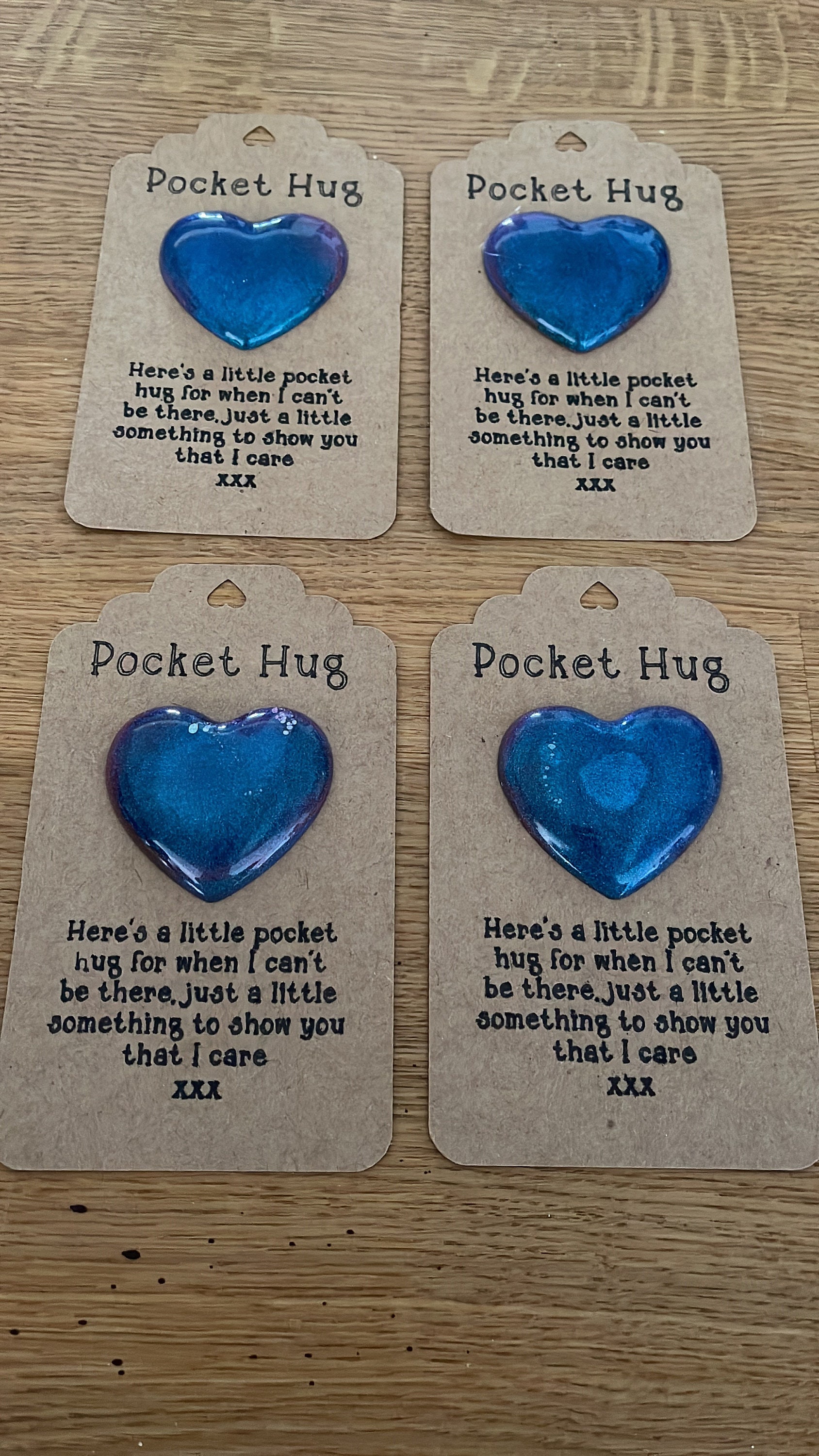 Resin Pocket Hug Available in a Choice of Colours Etsy UK