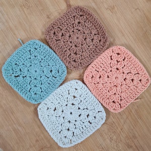 Granny Square Pattern, Balnket Square Pattern, Crochet Square, Crochet Motif