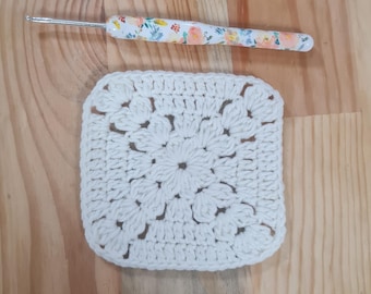 Easy Crochet Granny Square Pattern: Beginner Motif (PDF Pattern)
