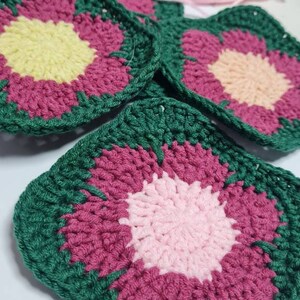mini flower crochet pattern