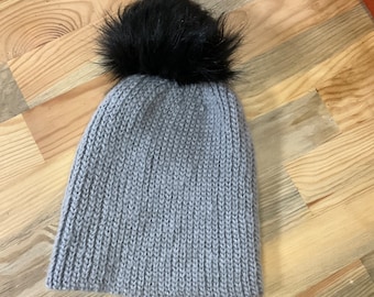 Easy Crochet Beanie Pattern: Knit Look, Beginner Friendly (PDF Pattern)