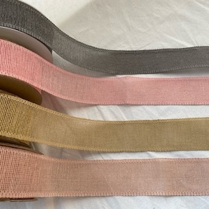 Band Dekoband Juteband Jute Deko Breite 4 cm Länge 10 m auf der Rolle Boho Shabby