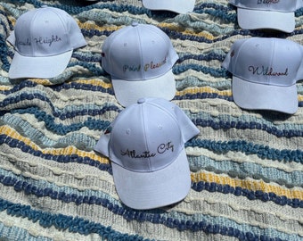 NJ Town Beach Hats