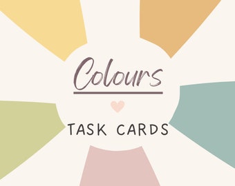 Colour Matching - Task Card Activities