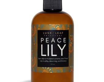 Peace Lily Plant Food Liquid Concentrate Fertilizer for healthy and thriving Peace Lilies