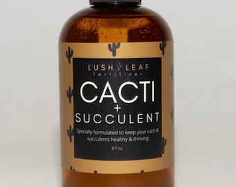 Cacti and Succulent Plant Food and Fertilizer Concentrate for All Cactus, succulent and aloe Vera Varieties