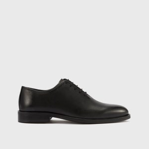 Chaussures Oxford classiques noires faites à la main image 1