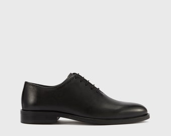 Classic Oxford shoes black handmade