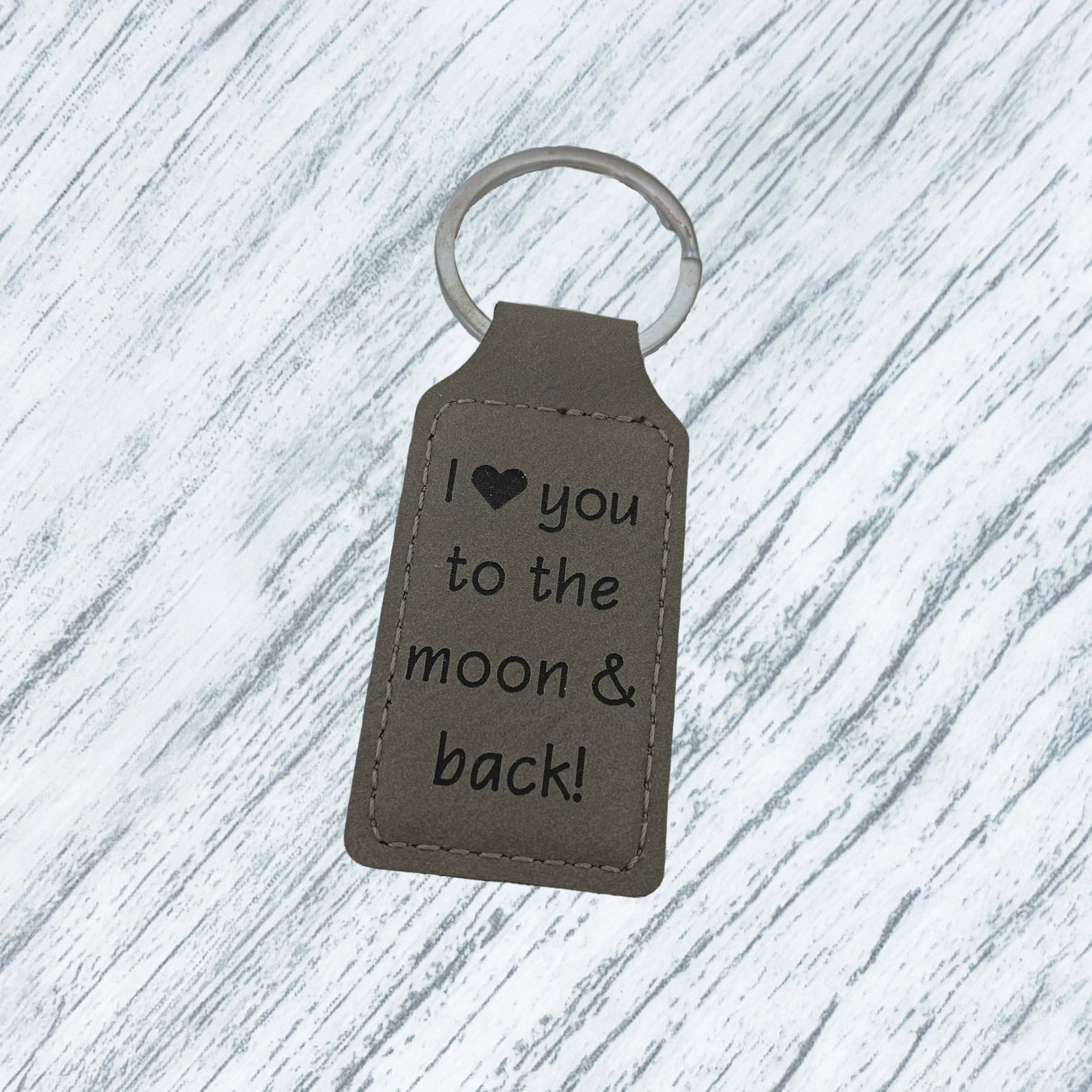 Blank Leatherette Key Tags Laser Engravable Faux Leather Etsy