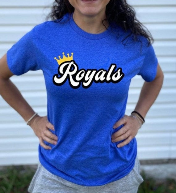 Kansas City Royals T Shirt Royals Shirt Blue Royals Shirt 