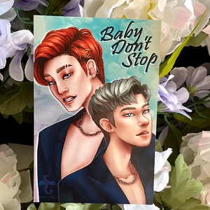 NCT U Taeyong and Ten &#39;Baby Don&#39;t Stop&#39; - K-pop Fan Art - 4 x 6 Art Print
