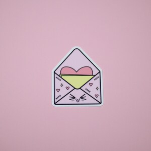 Carta de amor kawaii