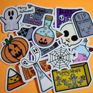 Kawaii Merry Halloween Sticker Pack