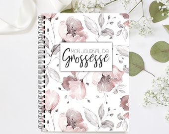 Pregnancy Book, Floral, Mom Gift, Pregnancy Diary, Gift for New Mom | Pregnancy Book Gift