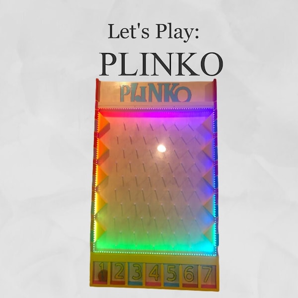 Customized 4 foot PLINKO board